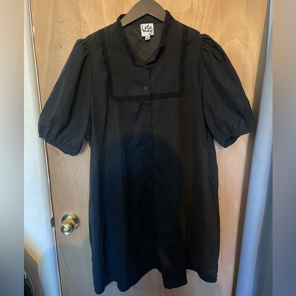 Lola May dress black size 16!